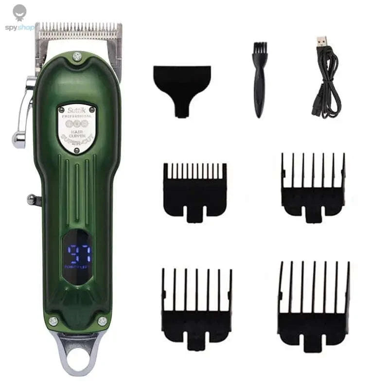 Professional Pet Trimmer – All‑Metal Low‑Noise Rechargeable Grooming Clipper-JML001