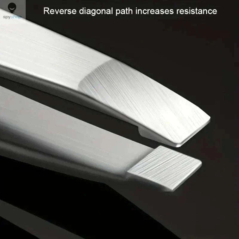 Professional Tweezers Set for Precise, Comfortable Grooming-Rose Gold 4 Pcs
