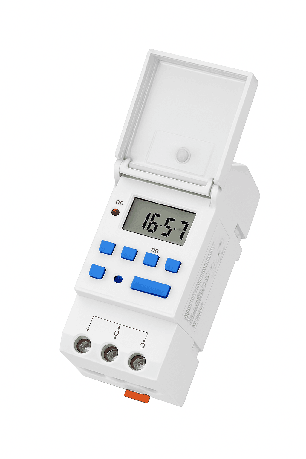 Programmable DIN Rail Digital Timer Switch with 16 Schedules-AC220V