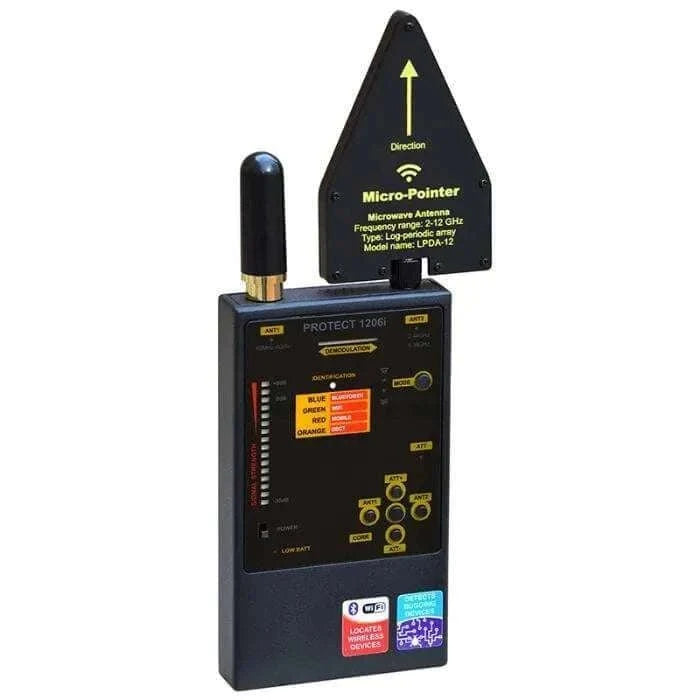 Protect 1206i RF Bug Detector for WiFi, Bluetooth & Hidden Signals-Default Title