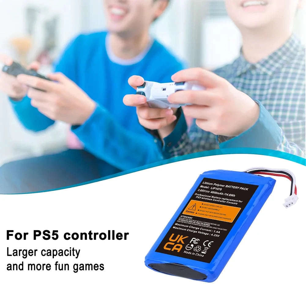 PS5 Controller Battery Replacement-10 pcs and tools