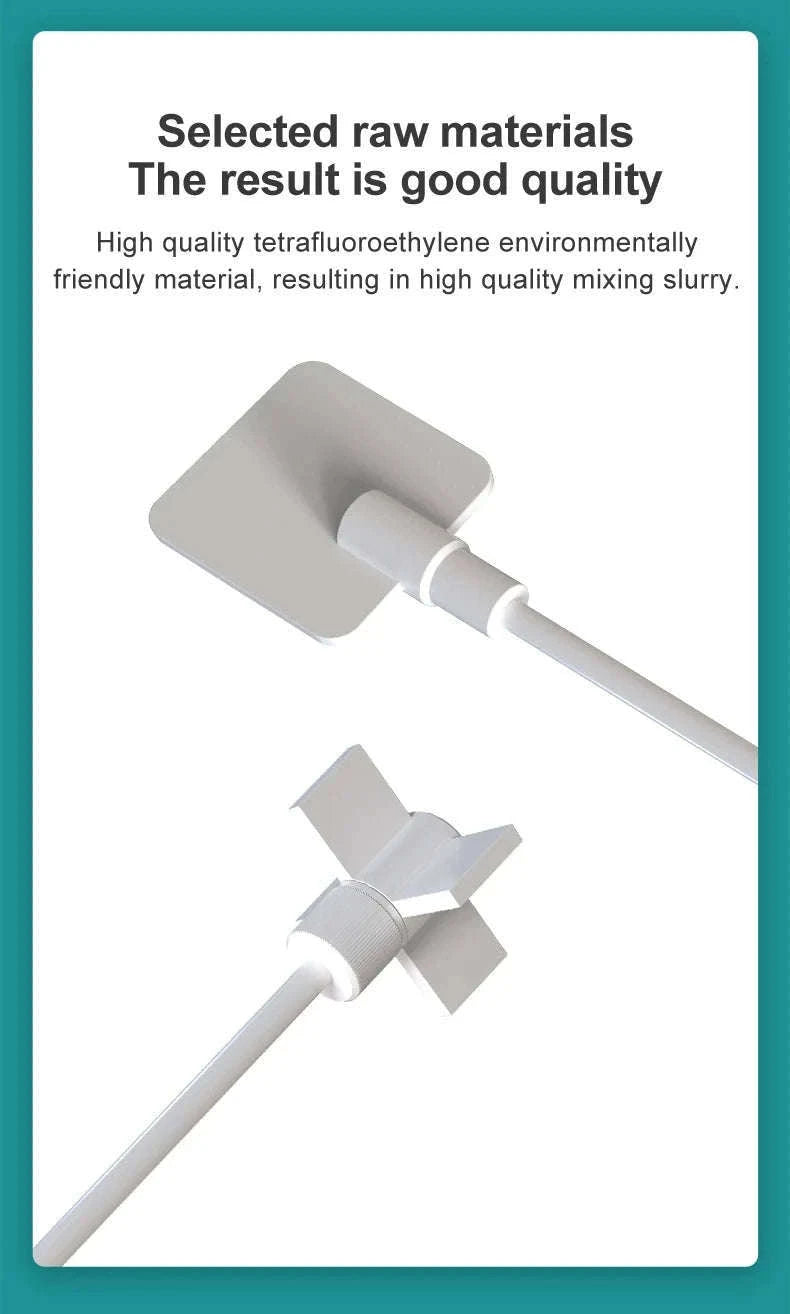 PTFE 350mm Stirring Paddle for Overhead Laboratory Stirrers-Stirring paddle B / China Mainland