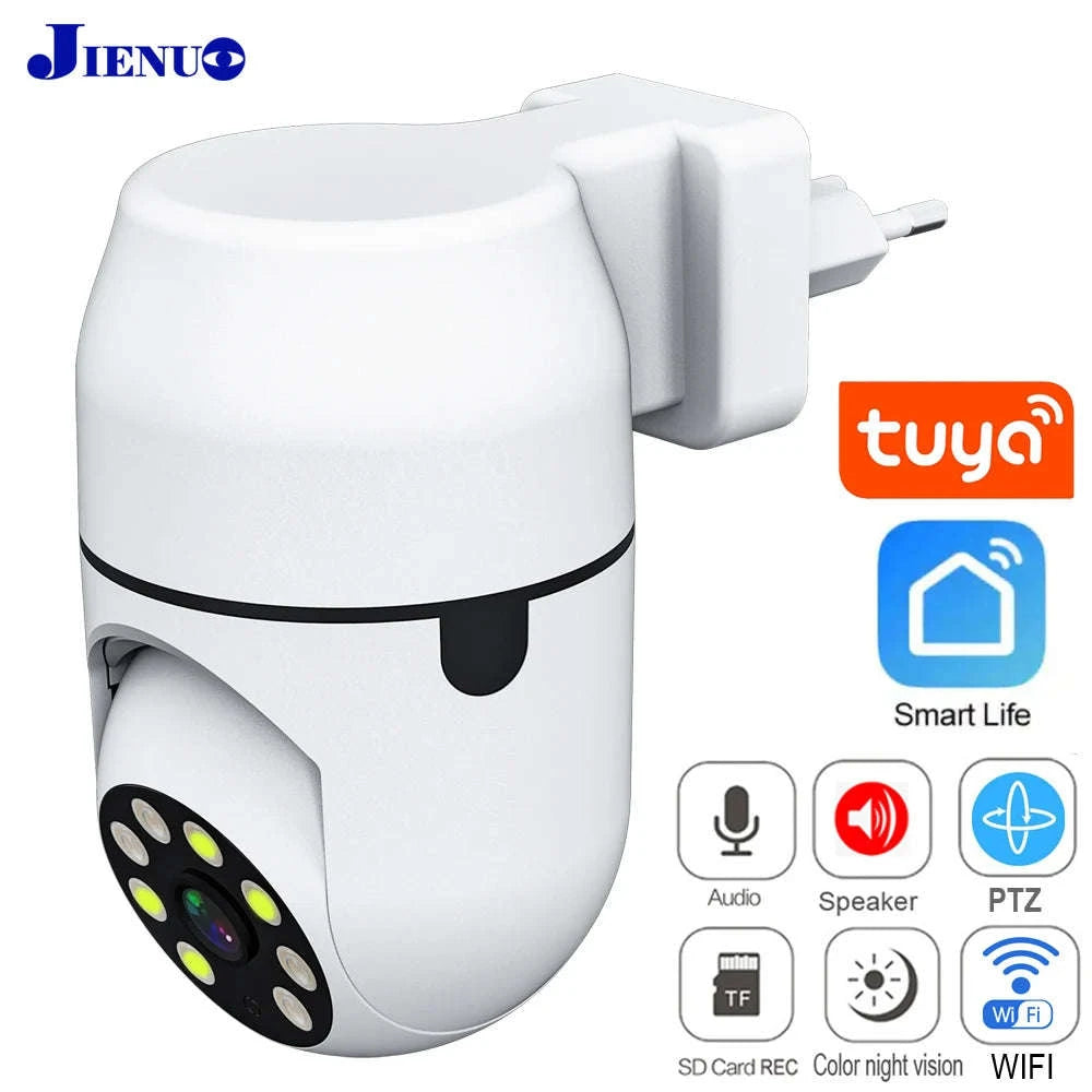 PTZ IP Security Camera for Full 360° Home Surveillance-EU Plug / spain