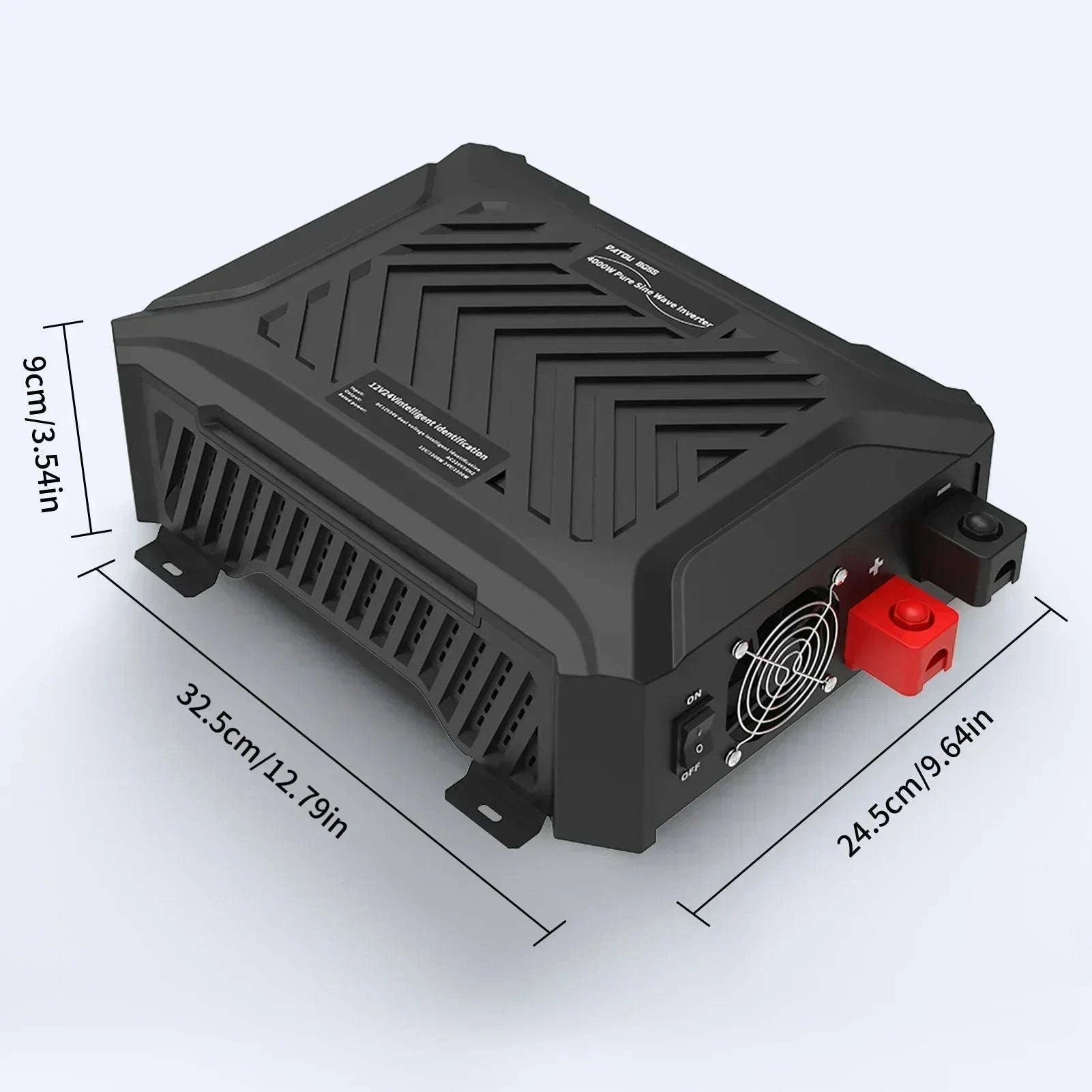 Pure Sine Wave Inverter 12V 24V 1200W 2300W EU-12V 24V to 220V EU / China Mainland