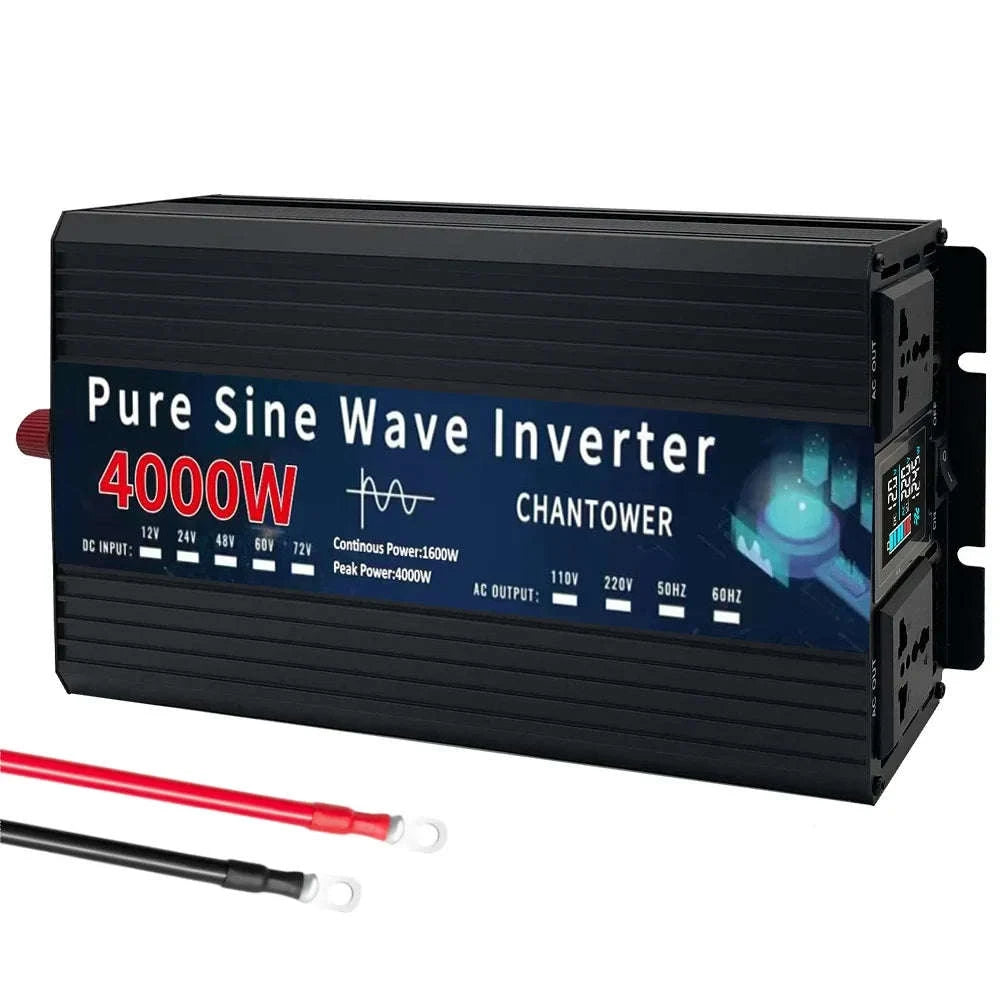 Pure Sine Wave Inverter 12V to 220V 3000W-4000W 12V 220V