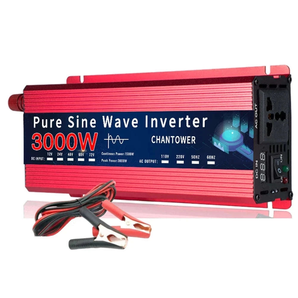 Pure Sine Wave Inverter 12V to 220V 3000W-4000W 12V 220V