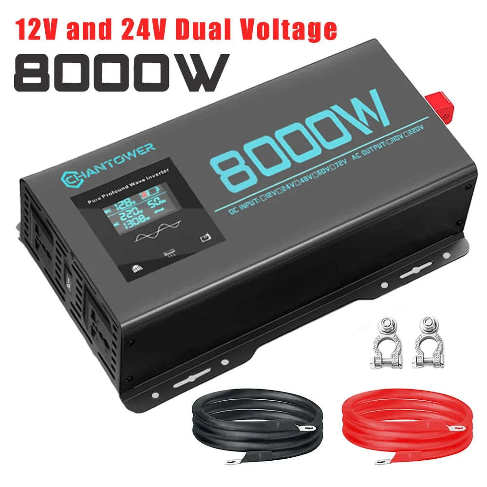 Pure Sine Wave Inverter 12V to 220V 3000W-4000W 12V 220V