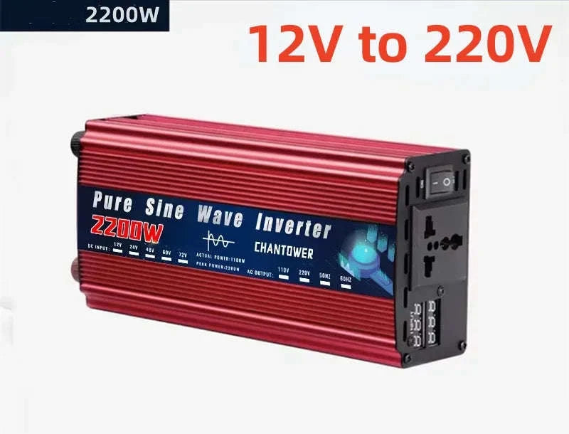 Pure Sine Wave Inverter 12V to 220V 3000W-4000W 12V 220V