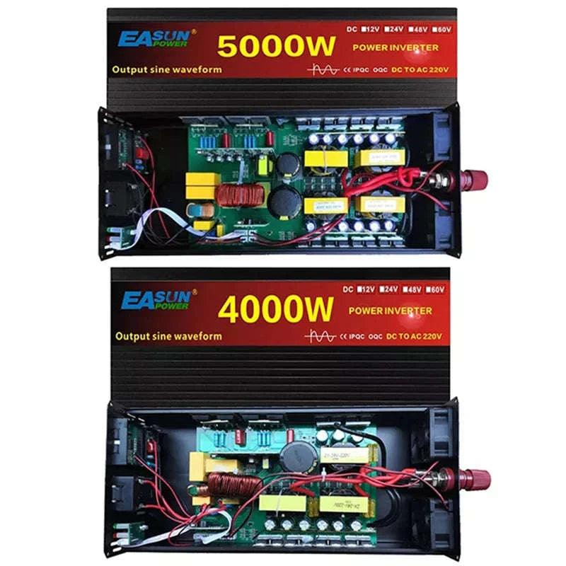 Pure Sine Wave Power Inverter 12V to 220V-4000W-12V / Poland
