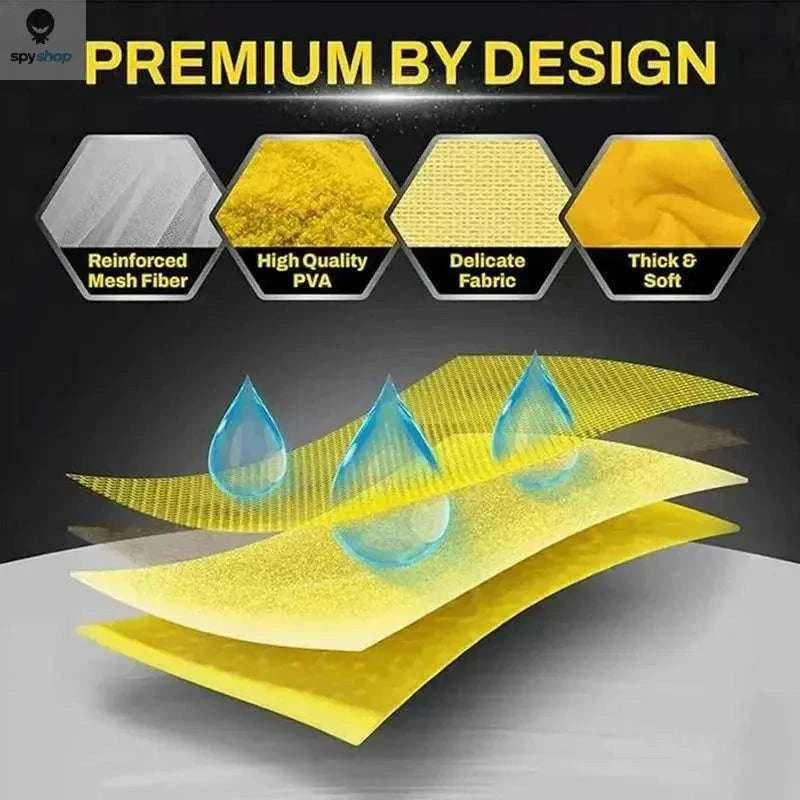 PVA Quick Dry Car Wash Towel for Faster Drying-1pcs Random color