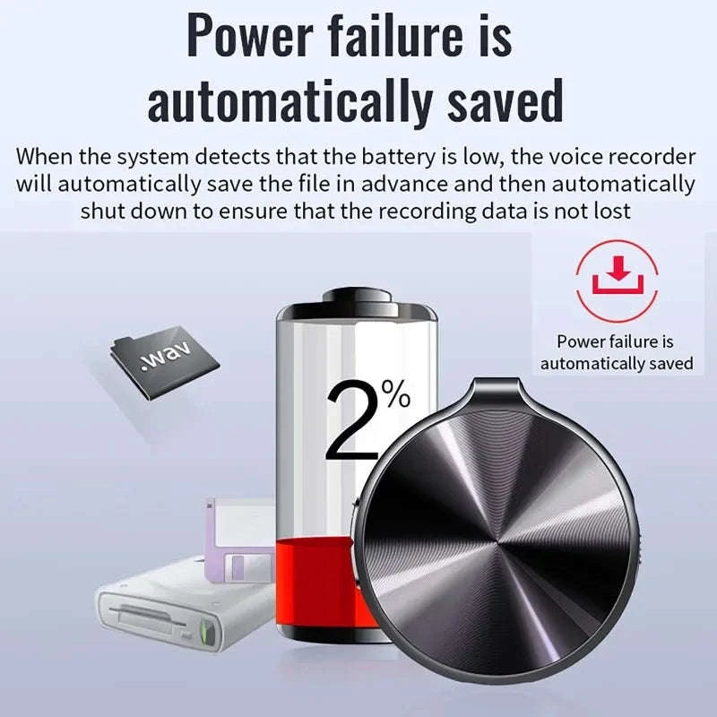 Q39 Mini Digital Voice Recorder USB-C with Noise Reduction-Q39 / 64GB