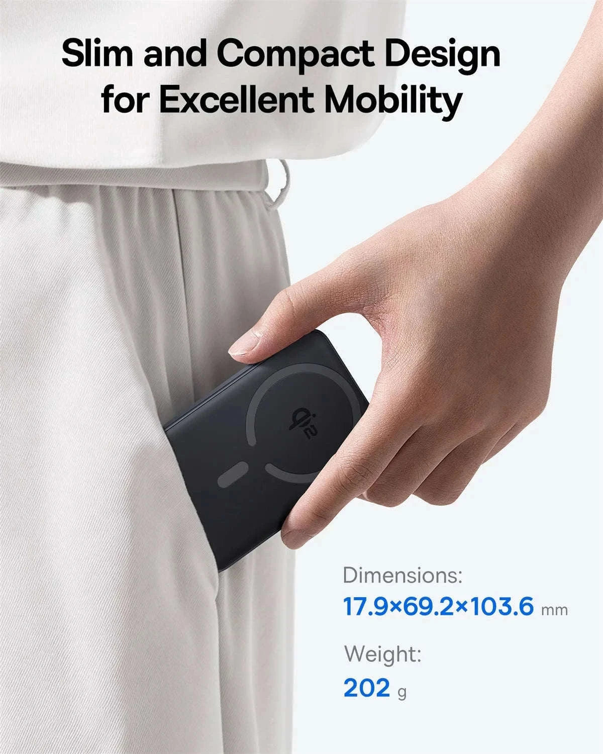 Qi2 Magnetic Power Bank 10000mAh 15W Wireless Charging 22.5W Wired Charge-Qi2.2 25W New / 10000mAh / China Mainland