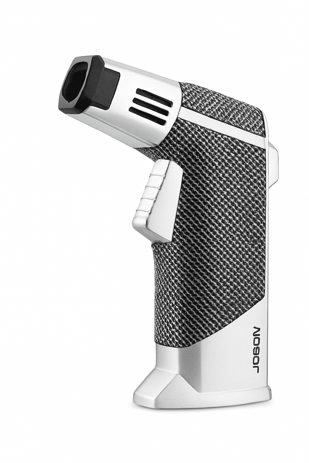 Quad Flame Refillable Butane Torch Lighter with Adjustable Jet Flame-Pattern Four Flame