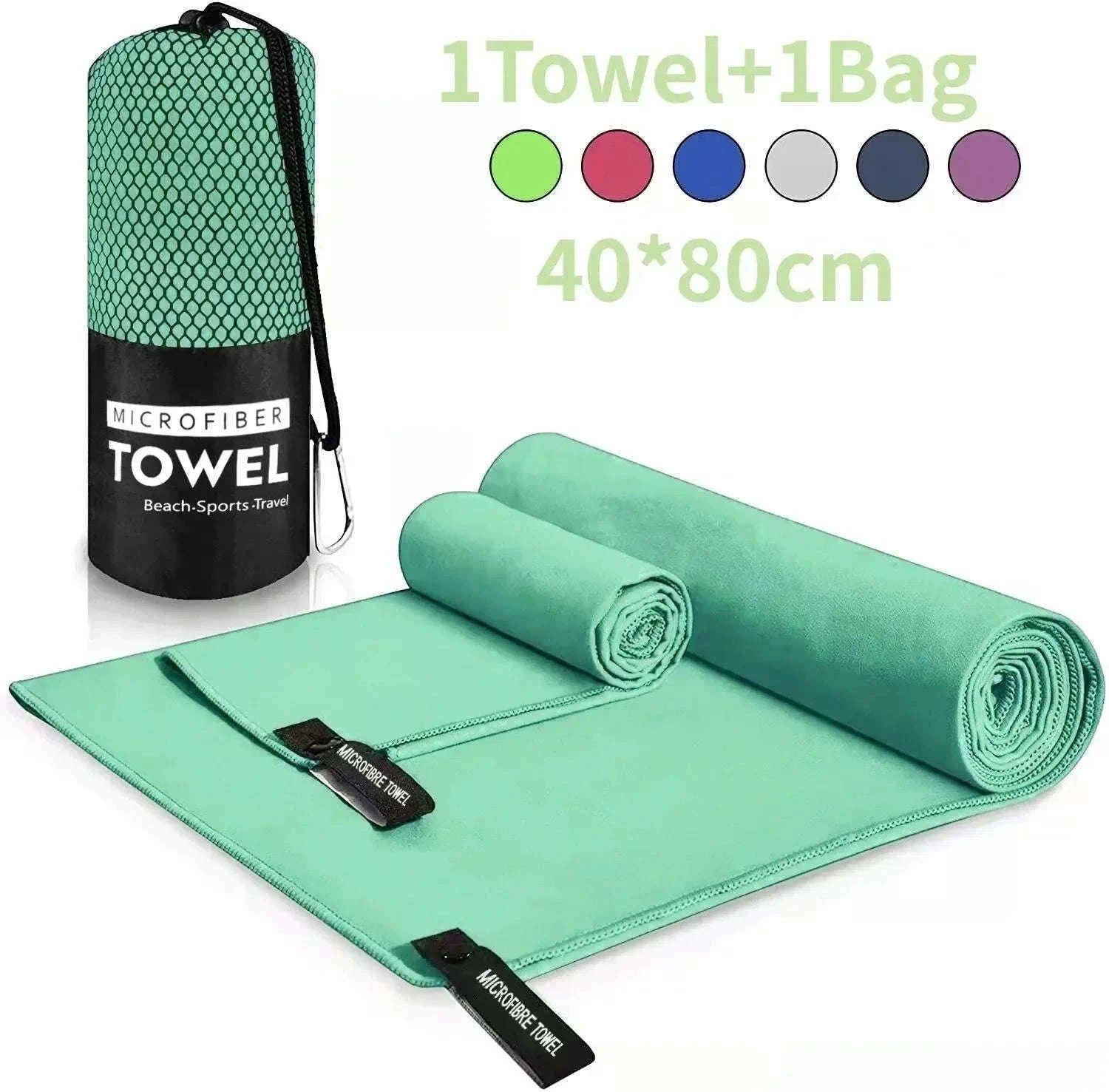Quick-Drying Sports Towel 40x80cm for Gym and Travel-Navy Blue