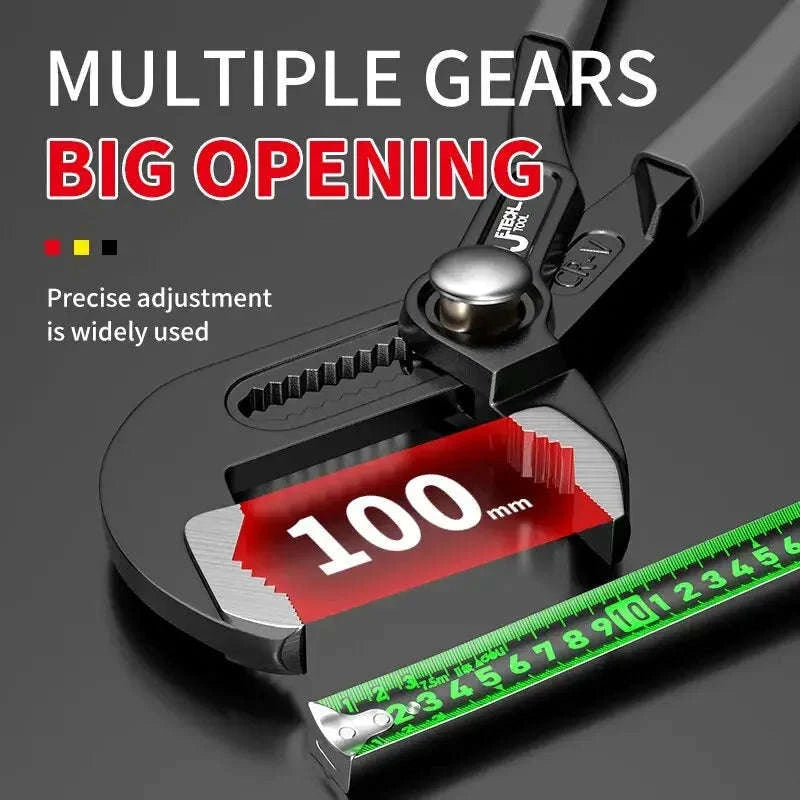 Quick‑Release Adjustable Water Pump Pliers-8 inch
