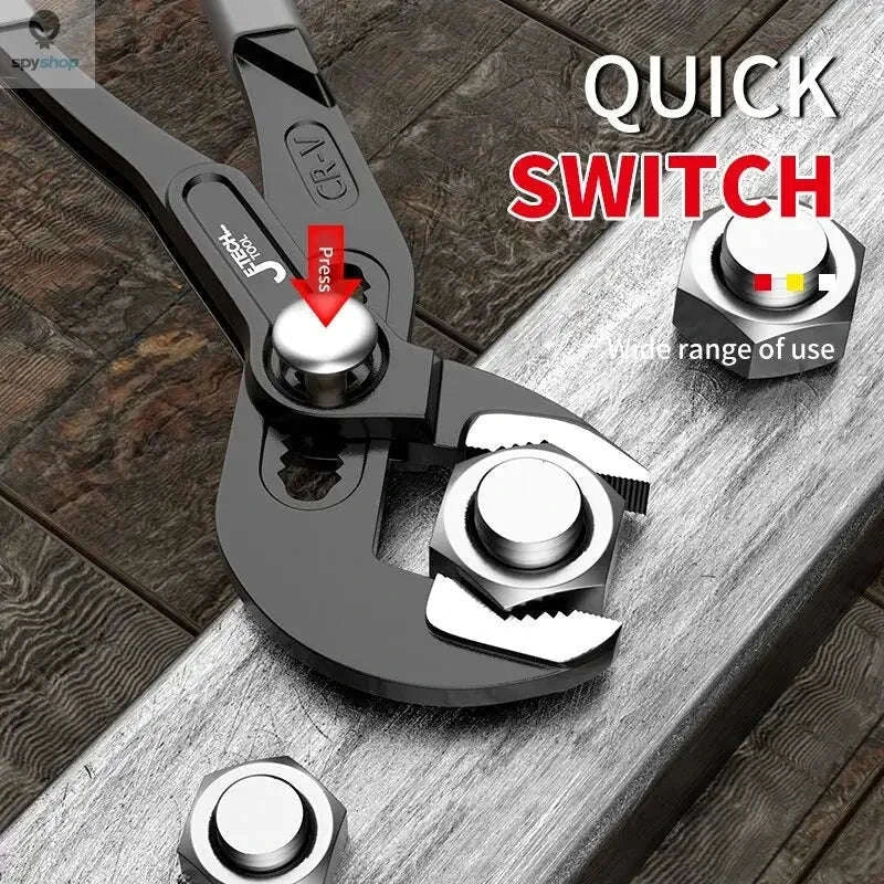 Quick‑Release Adjustable Water Pump Pliers-8 inch