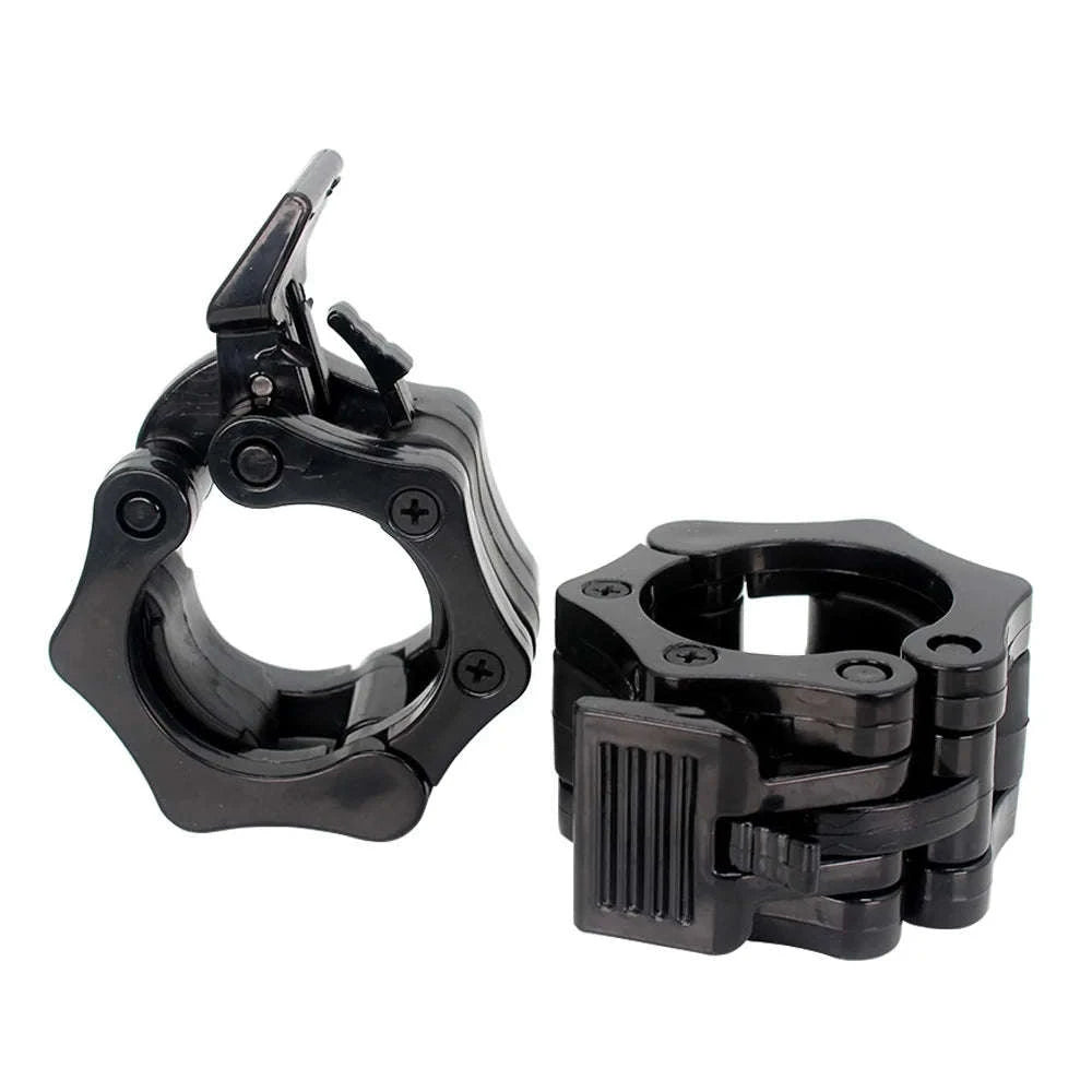 Quick Release Barbell Clamps (2PCS) for Secure Weight Training-B 25MM BLACK 1PC