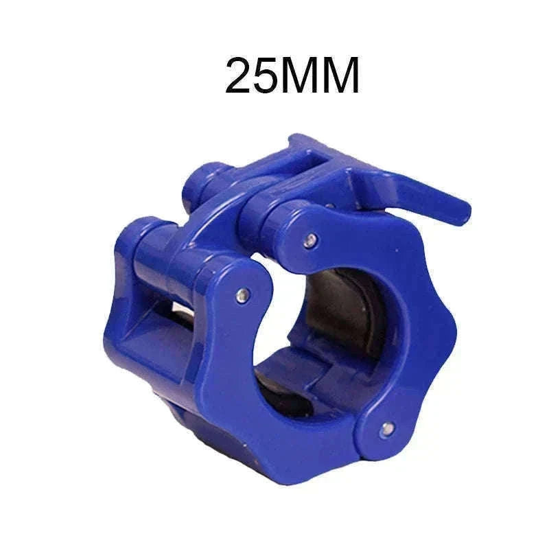Quick Release Barbell Clamps for Secure Weight Training (2PCS)-B 25MM BLACK 1PC