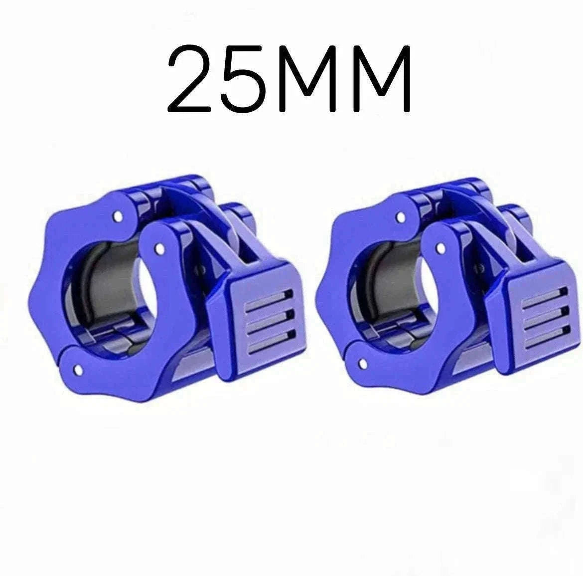 Quick Release Barbell Clamps for Secure Weight Training (2PCS)-B 25MM BLACK 1PC