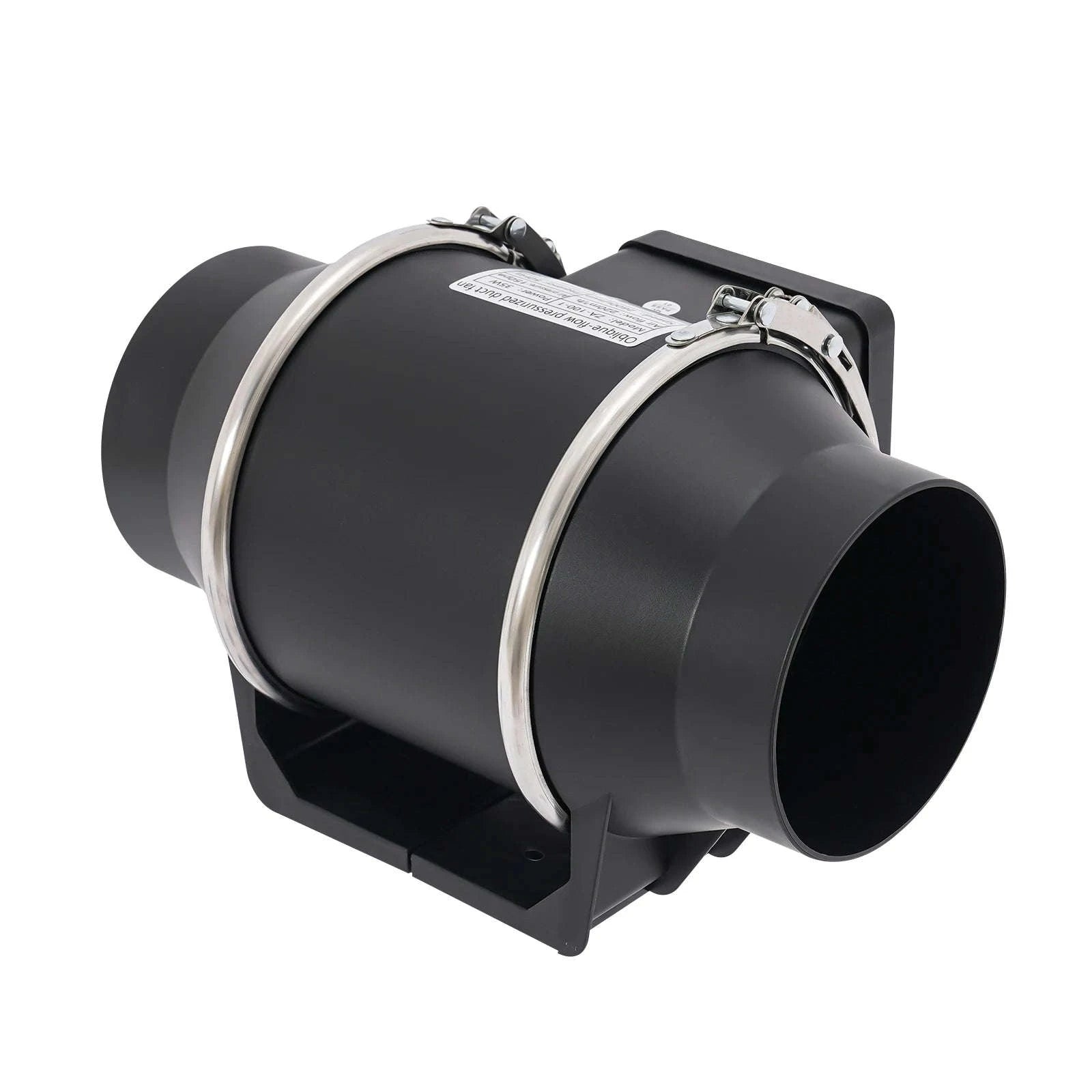 Quiet 220V Exhaust Duct Fan-Black / GERMANY