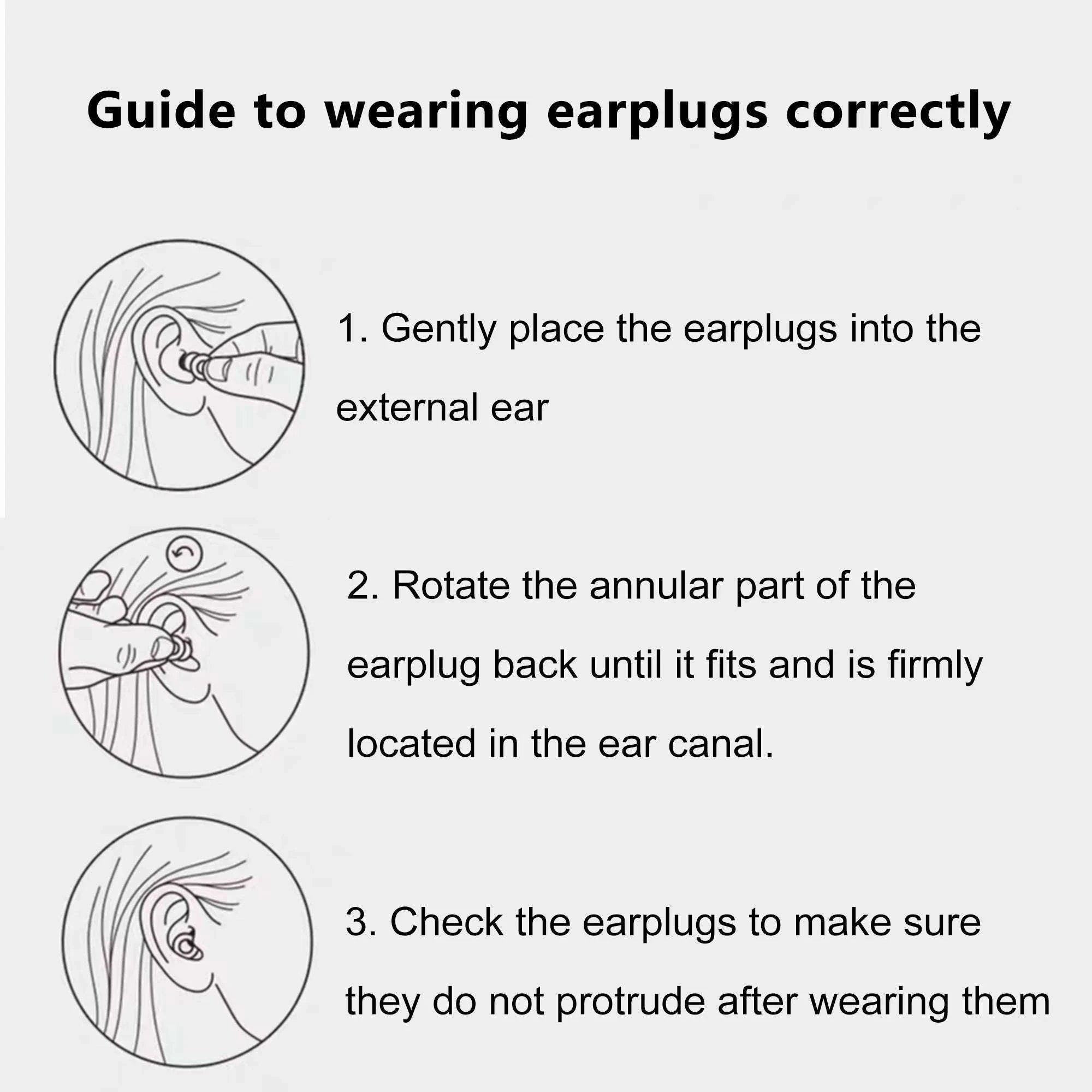 Quiet Ear Plugs for Noise Reduction – Soft Reusable Protection-10pairs Metal Green