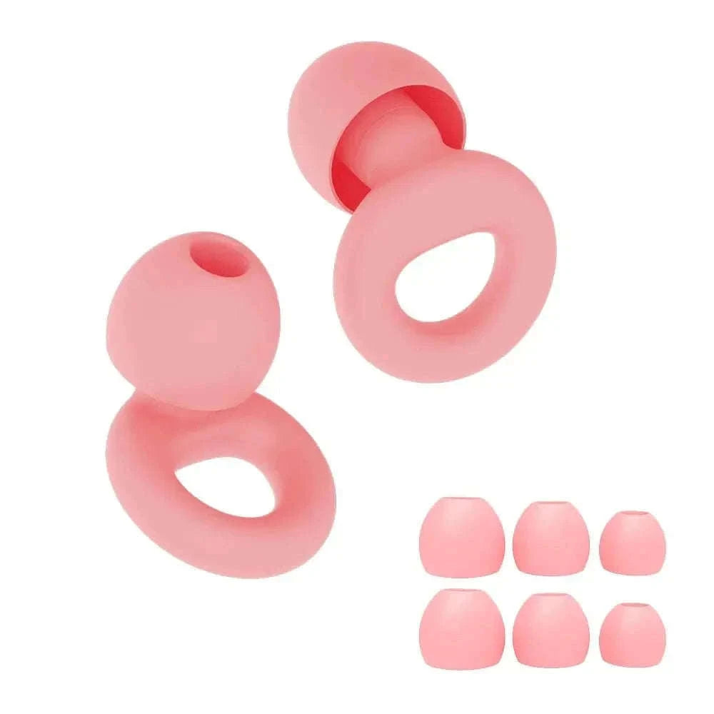 Quiet Reusable Ear Plugs for Noise Reduction and Comfort-10pairs Metal Green