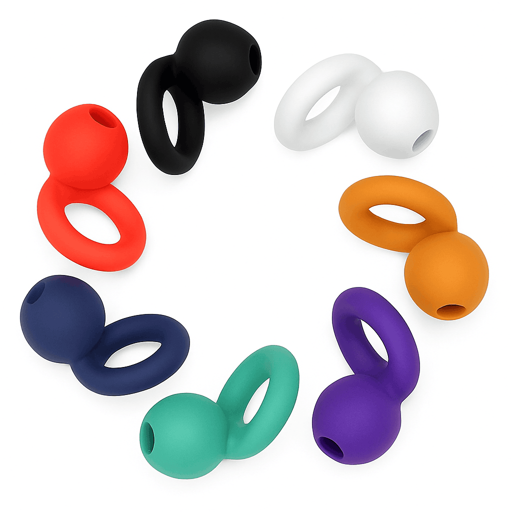 Quiet Reusable Ear Plugs for Noise Reduction and Comfort-10pairs Metal Green