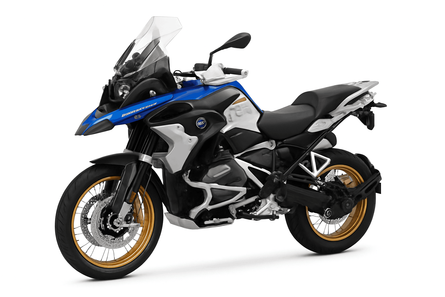 R1250 GS 1:12 Alloy Die-Cast Motorcycle Model-YELLOW