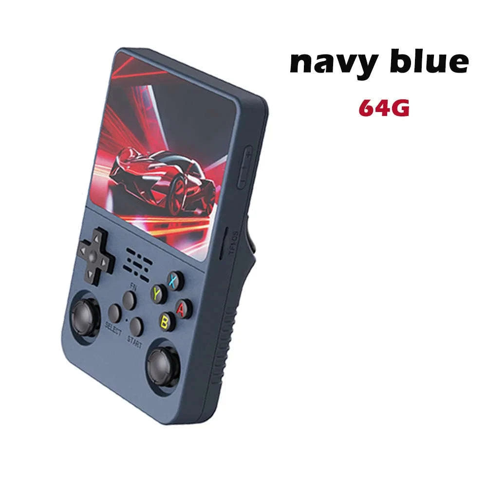 R36S Retro Handheld Console-64GB white