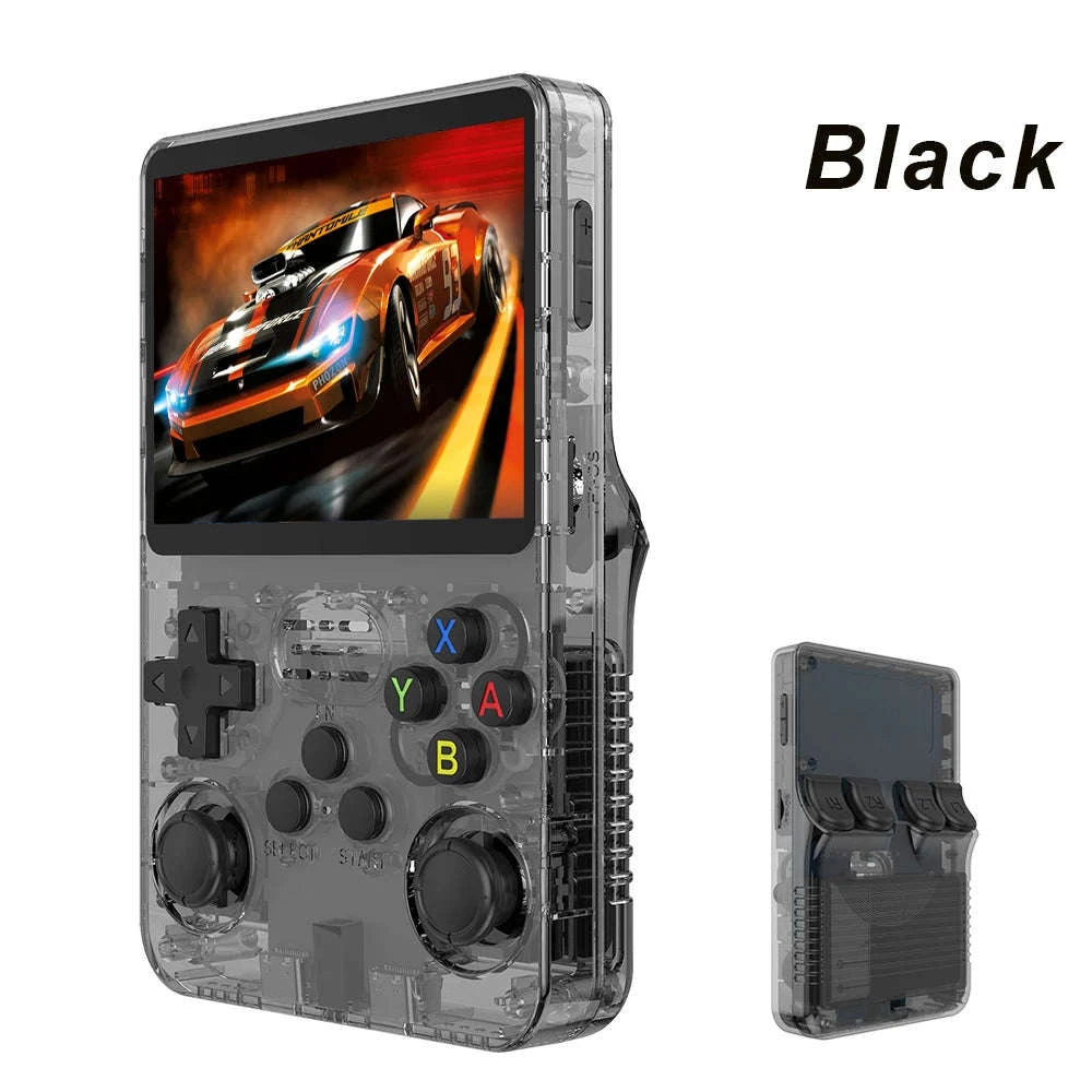 R36S Retro Handheld Game Console-Purple 128G