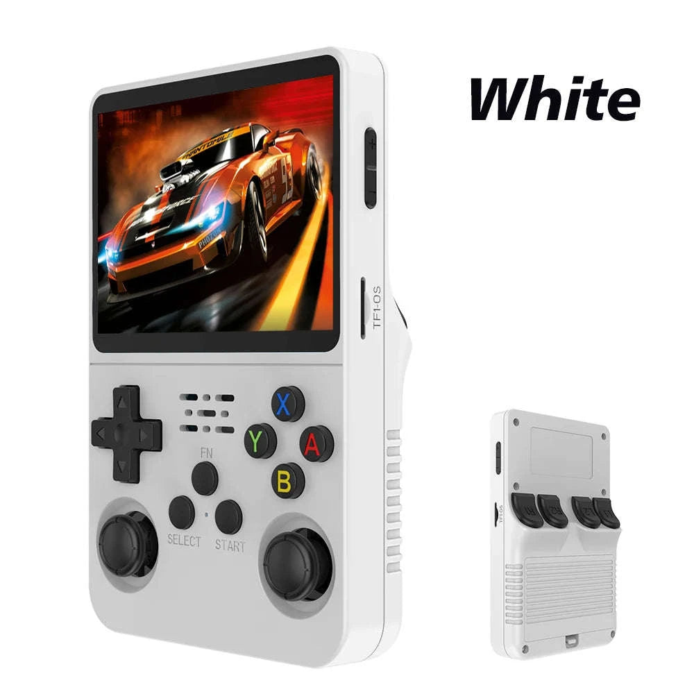 R36S Retro Handheld Game Console-Purple 128G