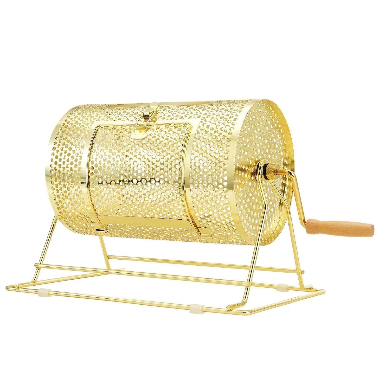 Raffle Drum Spinning Cage with Large Capacity for Events & Drawings-Metal 16 inch / United States