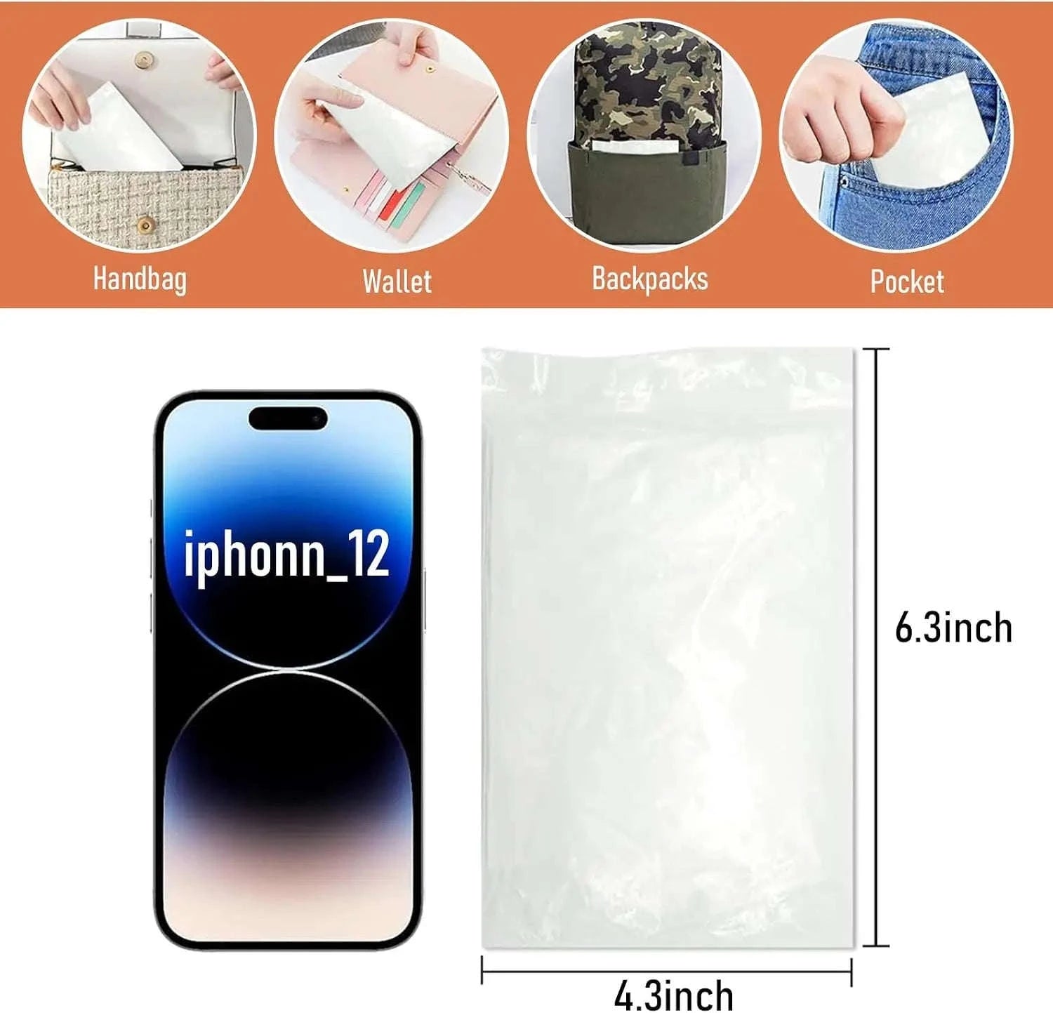 Rain Ponchos Family Pack - Disposable Emergency Ponchos, 8 Pack-United States
