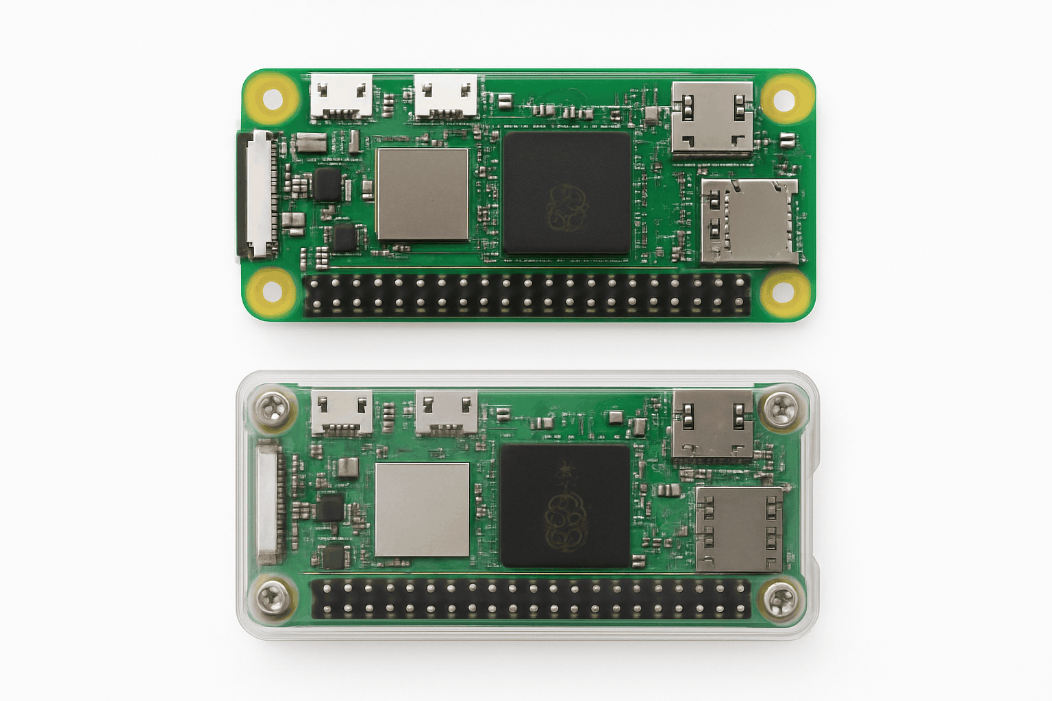 Raspberry Pi Zero 2 W Development Board with Case-Zero 2 WH(case)