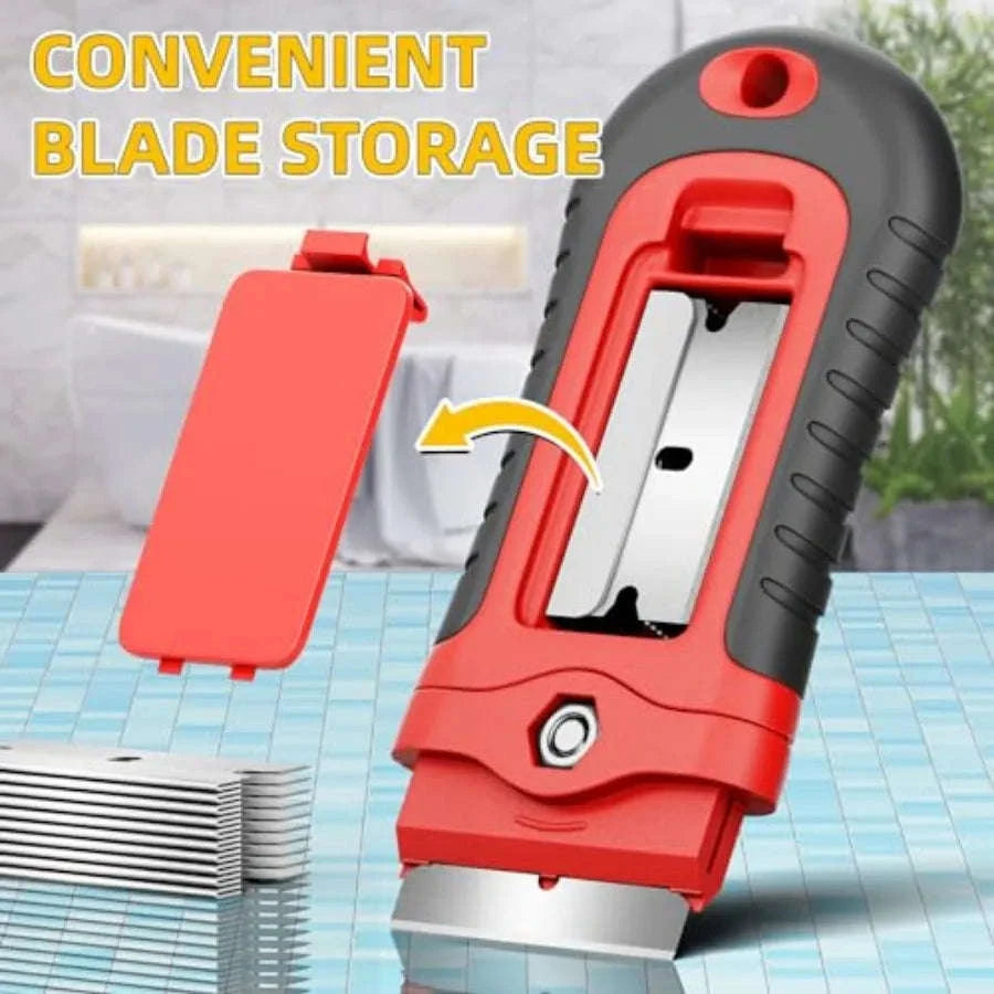 Razor Blade Scraper with 15 Extra Blades-United States / 1Pack