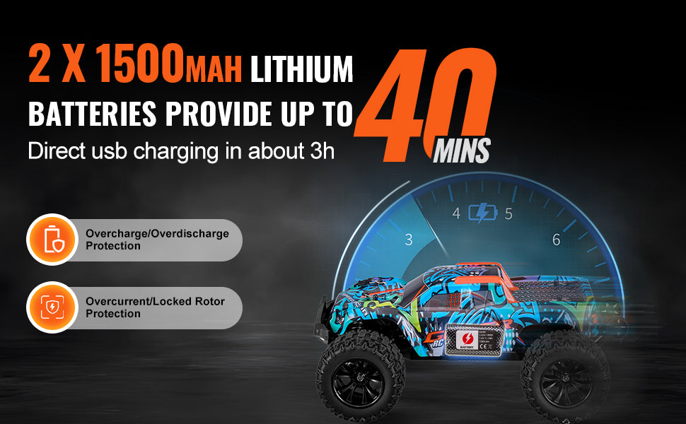 SucceBuy 1:18 40KM/H36 RC auto vysokorychlostní drift 4WD závodní off-road dálkově ovládané auto monster truck hračky pro děti vánoční dárek