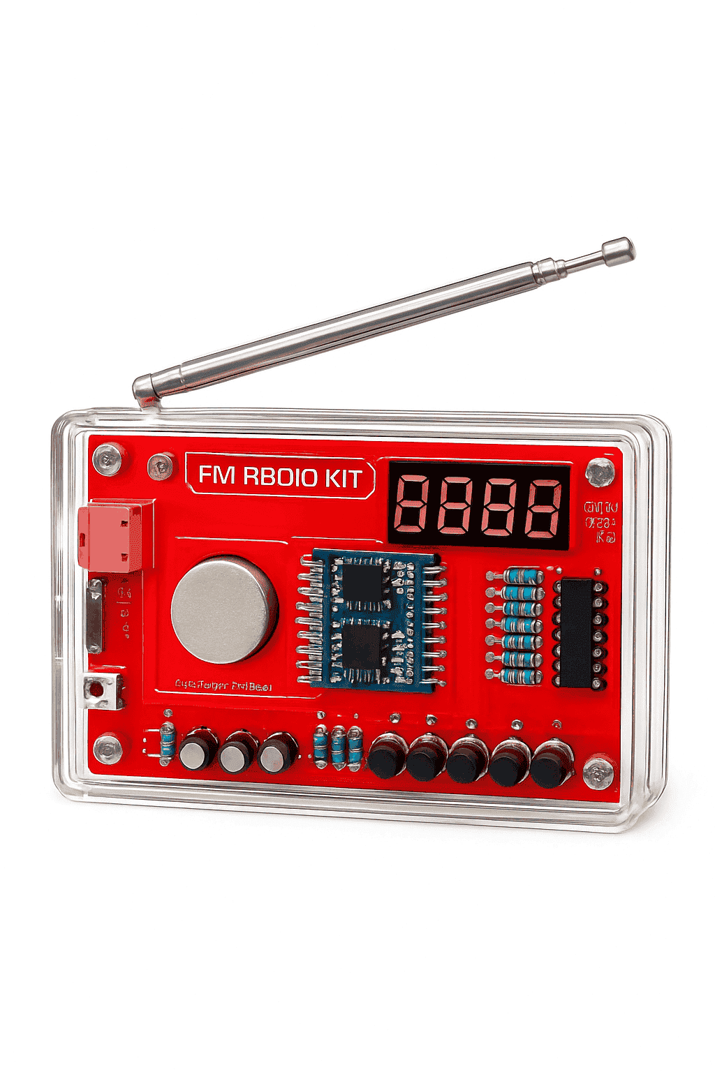 RDA5807 FM Radio DIY Soldering Kit for Hands-On Learning-