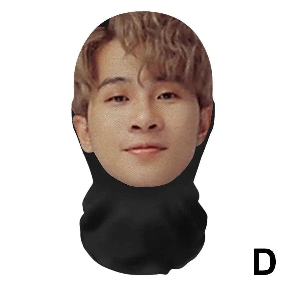 Realistic 3D Face Mask for Cosplay and Costumes-NoB21