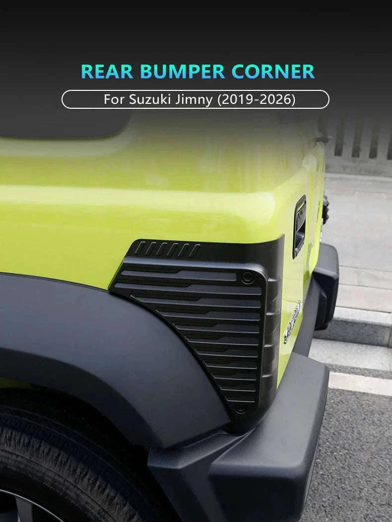 Rear Bumper Corner Protector for 2019-2026 Models-Black