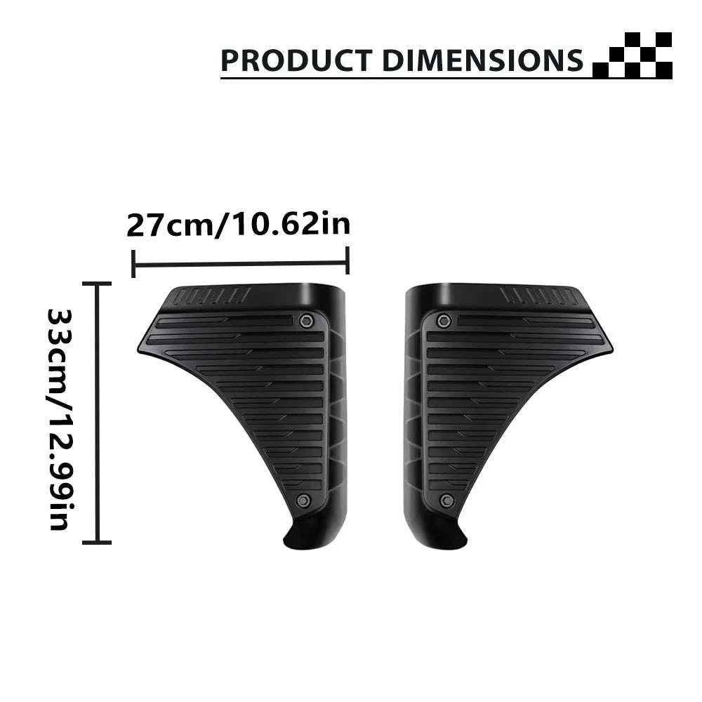 Rear Bumper Corner Protector for 2019-2026 Models-Black