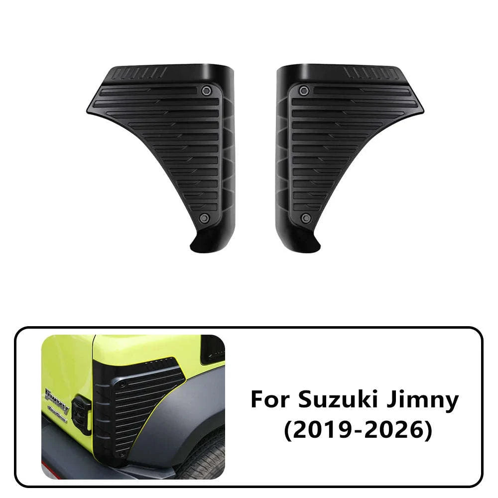 Rear Bumper Corner Protector for 2019-2026 Models-Black