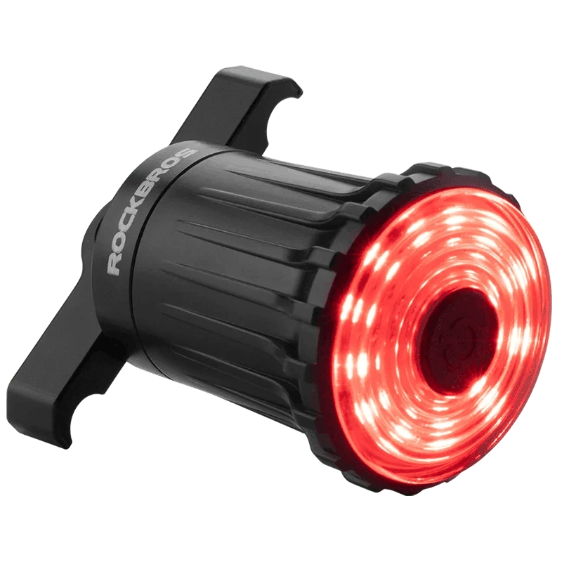 Rechargeable Bike Tail Light with Brake Sensing & 7 Modes-WR05