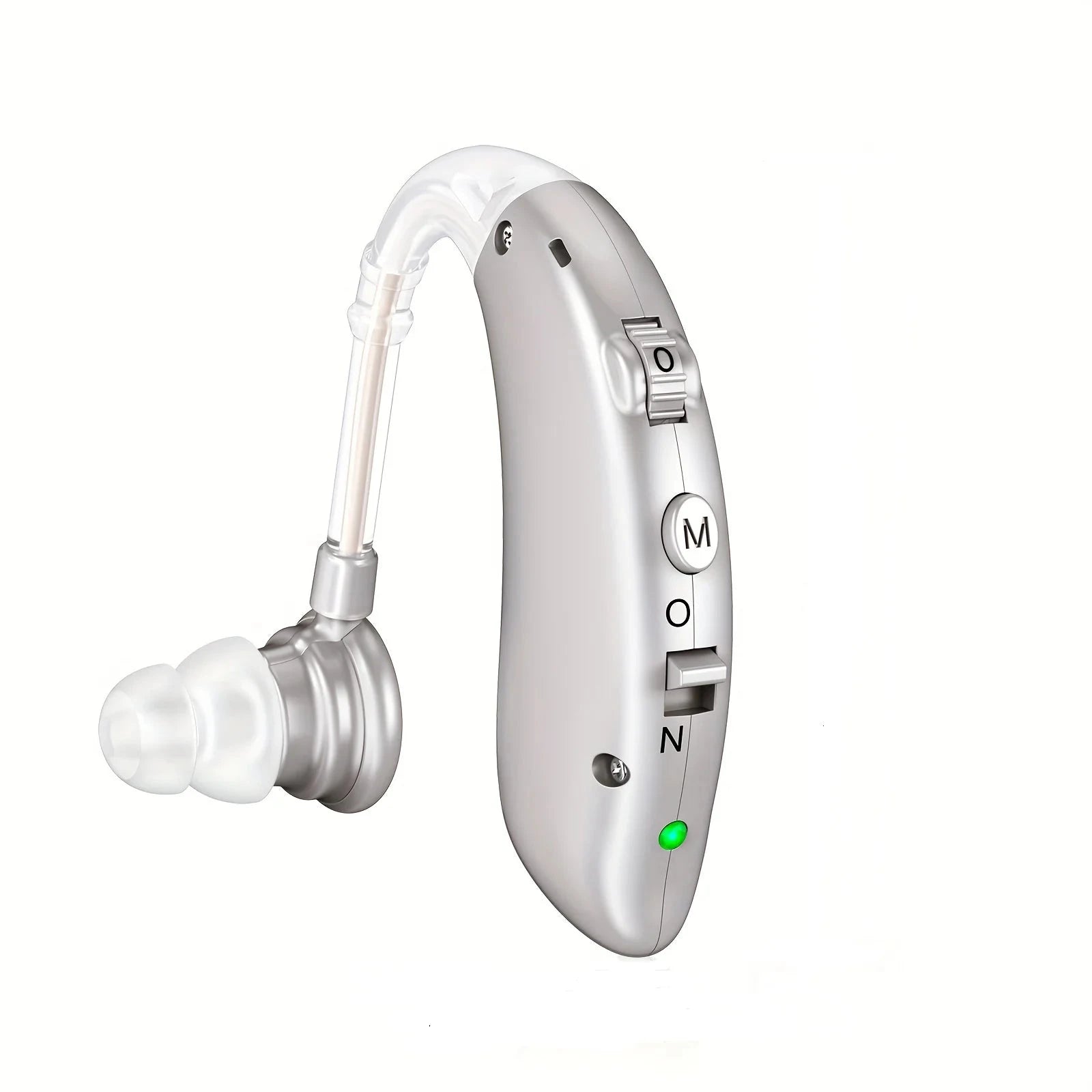 Rechargeable Digital Hearing Aid with Adjustable Tone for Clearer Hearing-BLUE 1 PCS