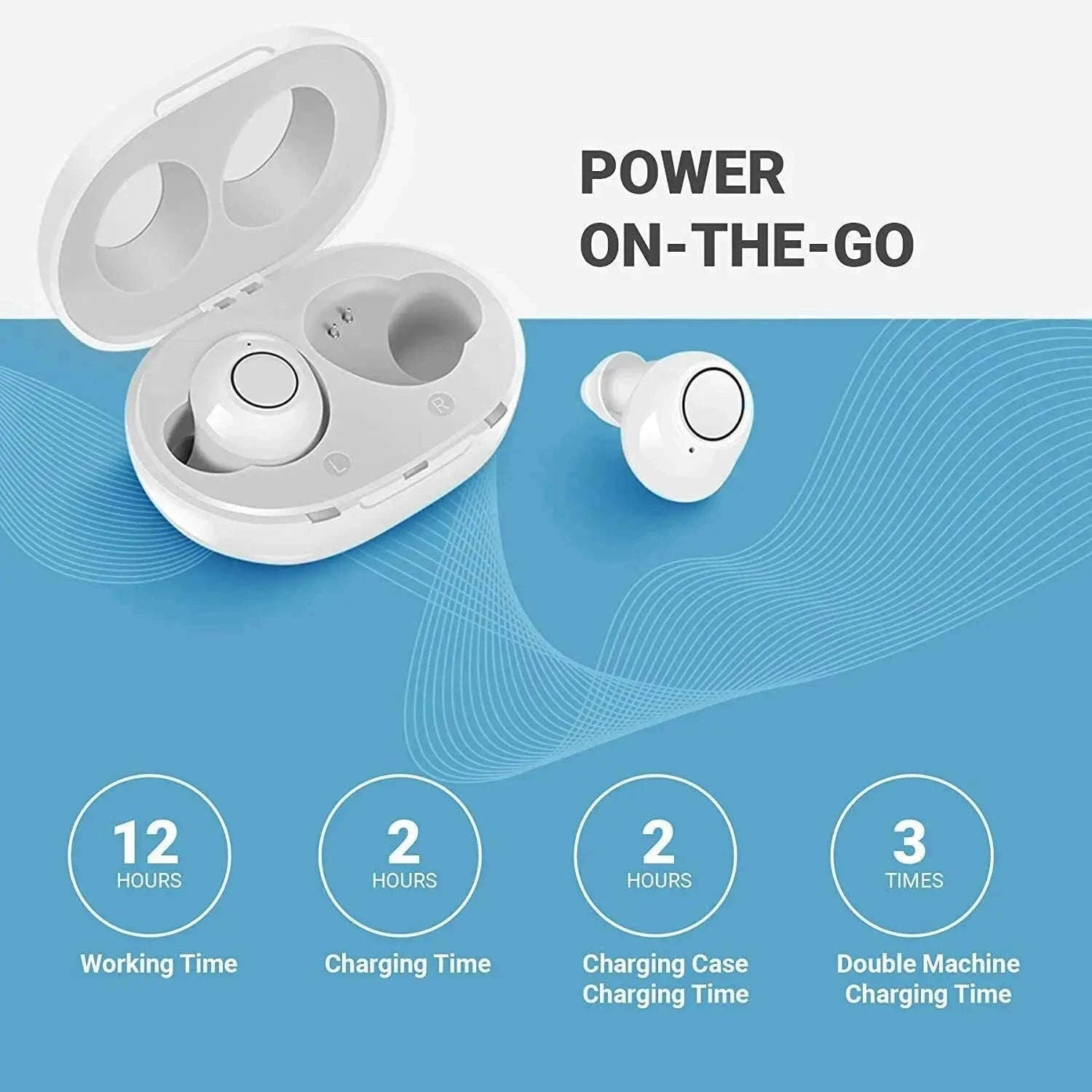 Rechargeable Hearing Aids with Clear Digital Amplification-Default Title