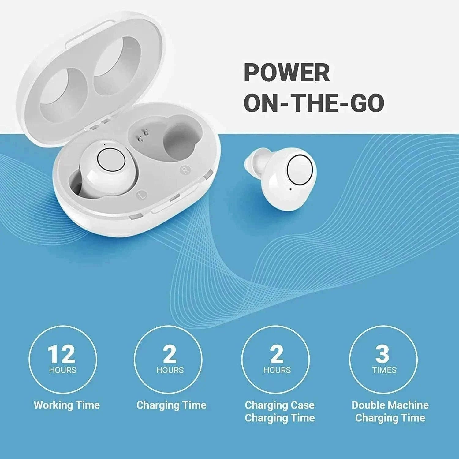 Rechargeable Hearing Aids with Clear Digital Amplification-Default Title