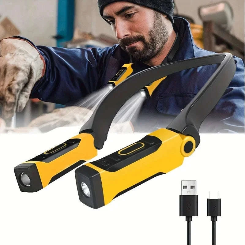 Rechargeable LED Neck Reading Light-Neck Light