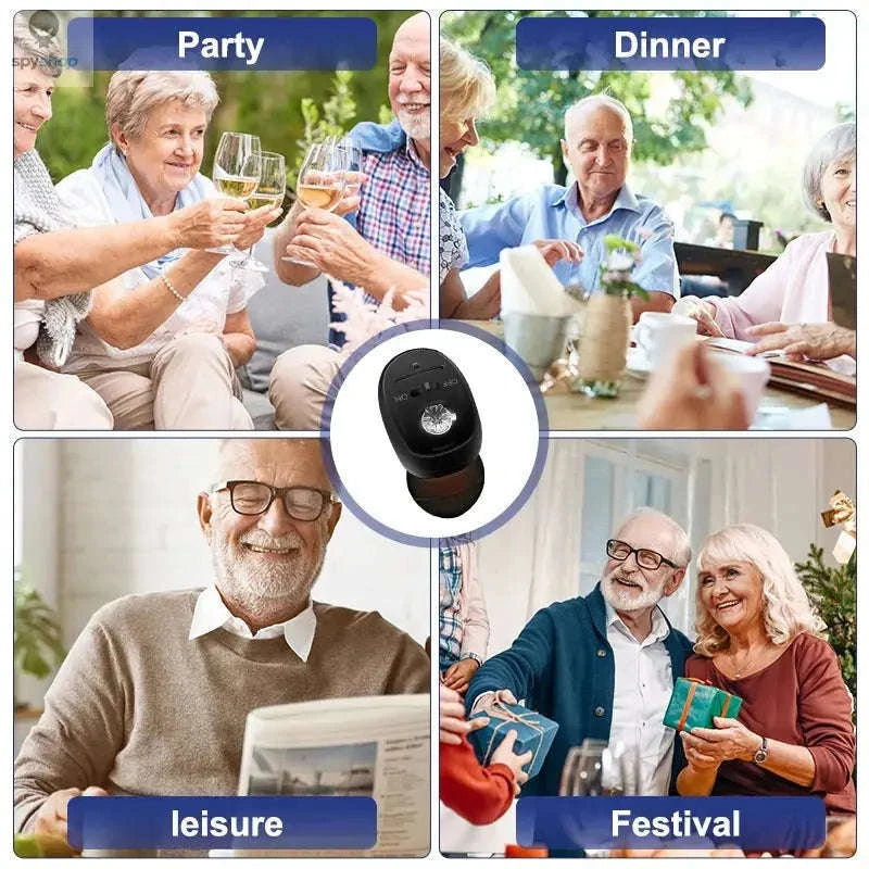 Rechargeable Mini Sound Amplifier – Compact, Clear, Comfortable Hearing Support-Skin