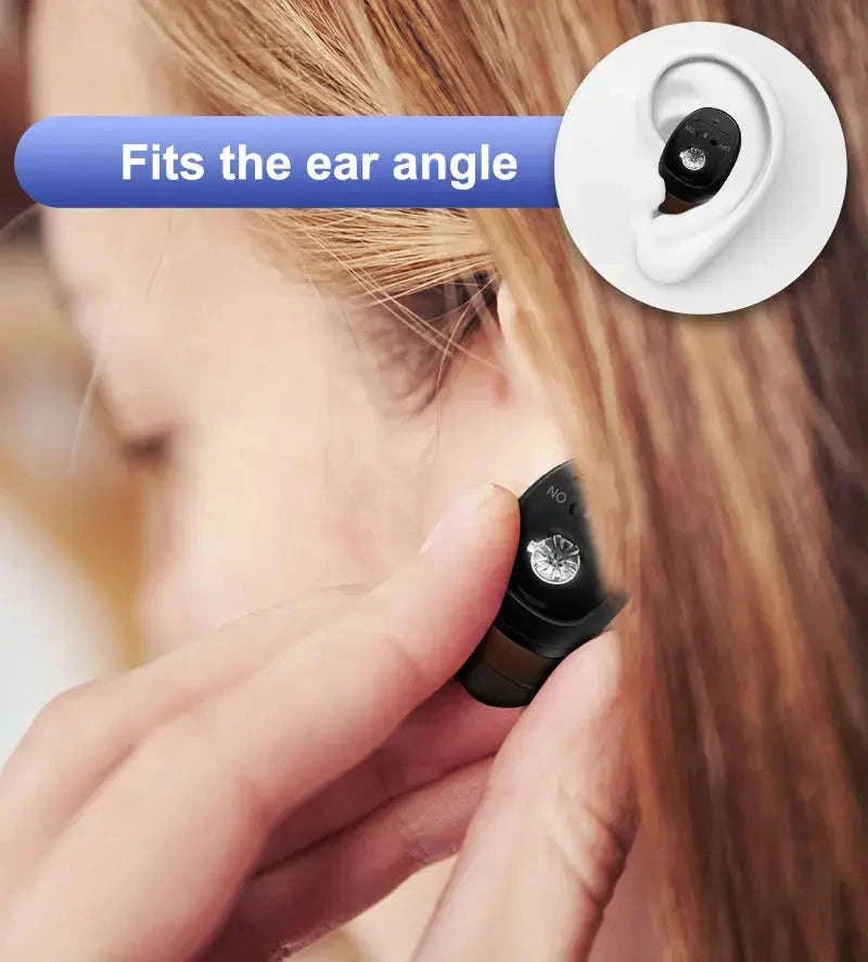 Rechargeable Mini Sound Amplifier – Compact, Clear, Comfortable Hearing Support-Skin