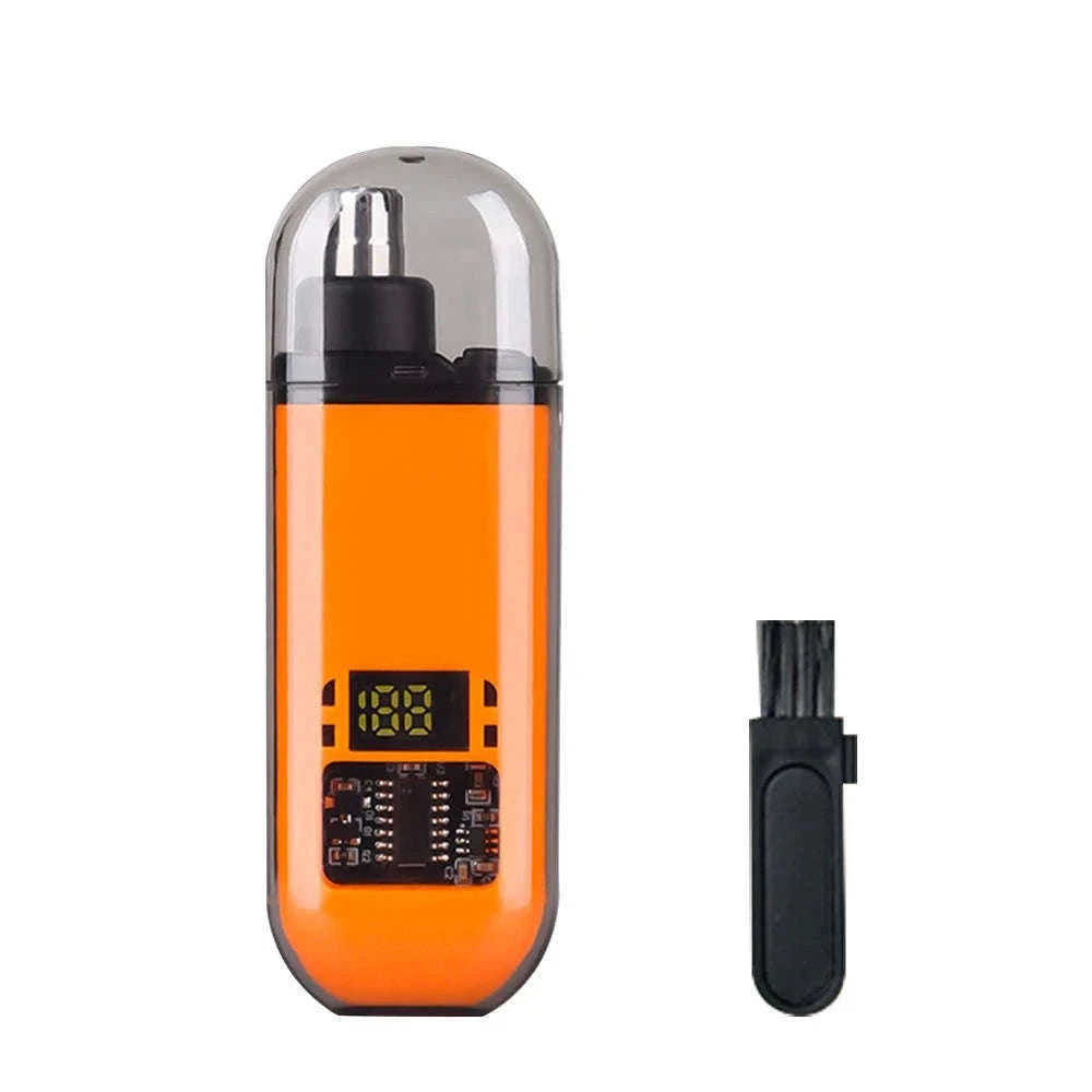 Rechargeable Nose Hair Trimmer for Precise Grooming-black