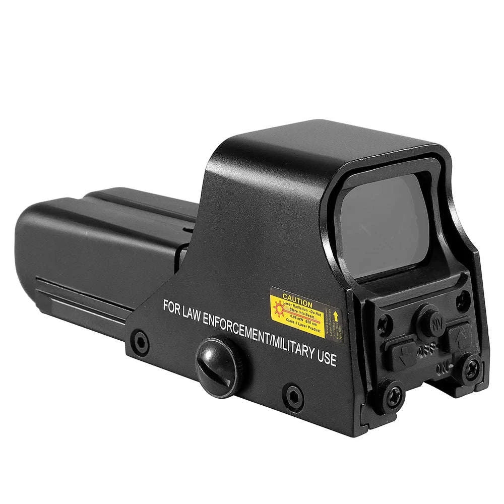 Red Green Dot Holographic Sight for 20mm Rail Rifles-558Black / United States